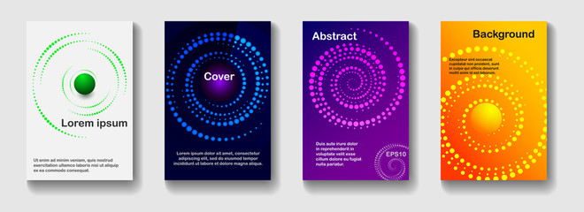 Minimal modern cover design. Future geometric patterns. Poster template vector design.