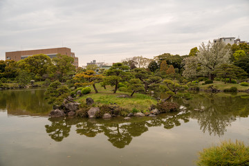 KIYOSUMI TEIEN garden in TOKYO,JAPAN. Spring
