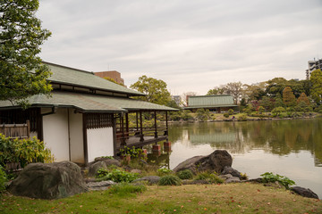 KIYOSUMI TEIEN garden in TOKYO,JAPAN. Spring