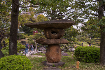 KIYOSUMI TEIEN garden in TOKYO,JAPAN. Spring