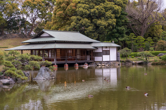 KIYOSUMI TEIEN garden in TOKYO,JAPAN. Spring