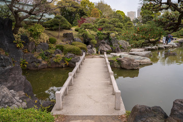 KIYOSUMI TEIEN garden in TOKYO,JAPAN. Spring
