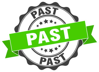 Obraz premium past stamp. sign. seal