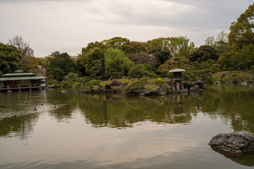 KIYOSUMI TEIEN garden in TOKYO,JAPAN. Spring