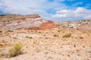 Scenic landscape in Wayne County, Utah, USA