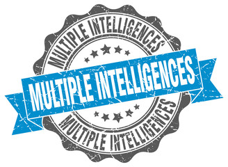 multiple intelligences stamp. sign. seal