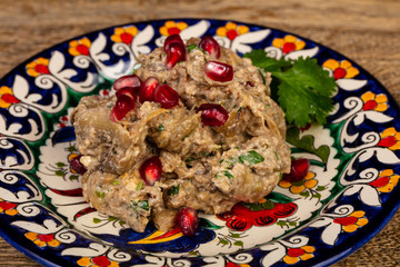 Georgian traditional Satsivi