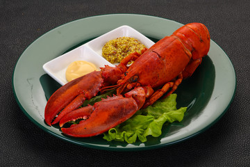 Luxury Lobster with sauce