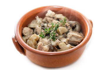 Stufato di manzo e timo