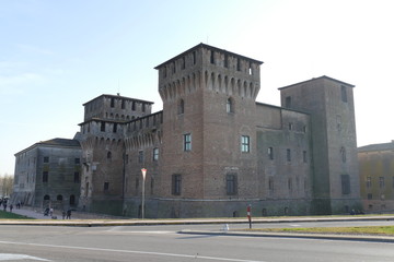St. George castle in Mantova built by Gonzaga family