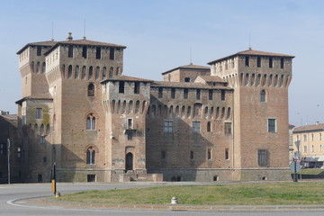 St. George castle in Mantova built by Gonzaga family