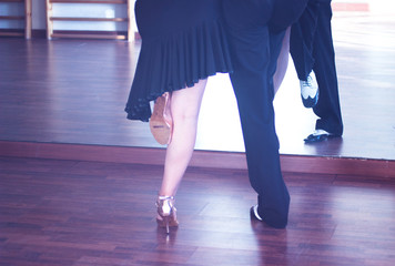 Ballroom dance dancers