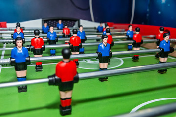 Table soccer football game