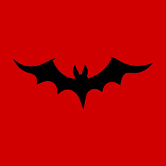 A Bat silhouette