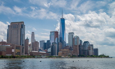 Fototapeta na wymiar View of Manhattan, New York City, USA