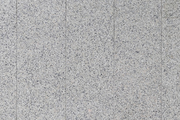 Wall of the building of granite material