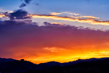 Colorist Sky at Sunset