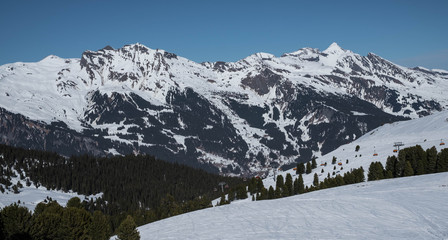 Fototapeta na wymiar Jungfrauregion im Winter