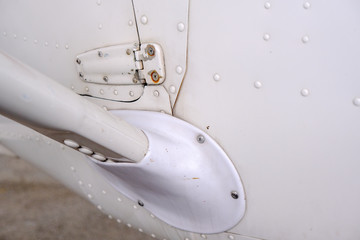 Light sport aircraft wing strut attached to fusselage