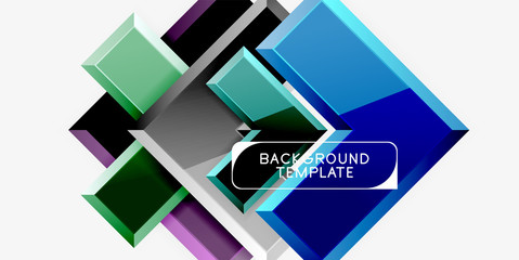 Abstract arrows composition background