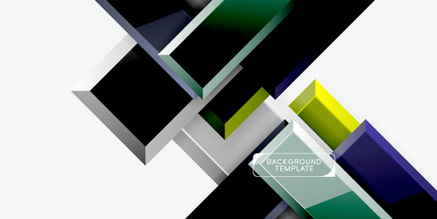 Abstract arrows composition background