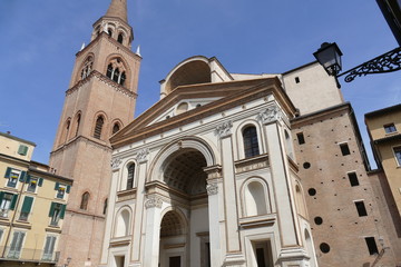 Fototapeta premium St. Andrew church in Mantova holds the Christ's blood