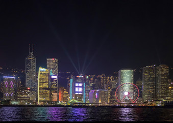 Fototapeta premium Hong Kong skyline