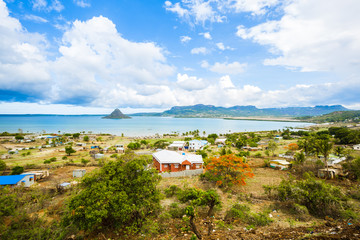 The sugarloaf of Antsiranana bay (Diego Suarez), northern Madagascar  - obrazy, fototapety, plakaty
