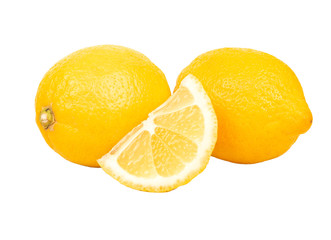 Lemon with slice