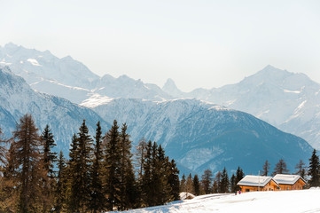 Riederalp, Matterhorn, Wallis, Walliser Dorf, Alpen, Walliser Berge, Winter, Wintersport, Schweiz