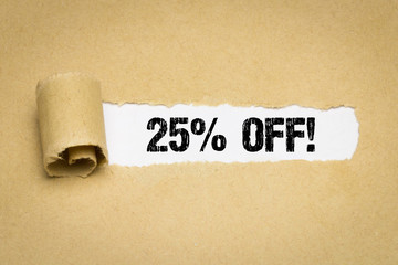 25% Off!