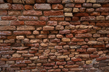 Background of brick wall texture