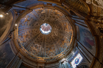 Obraz premium Panoramic view of interior of Siena Cathedral (Duomo di Siena)