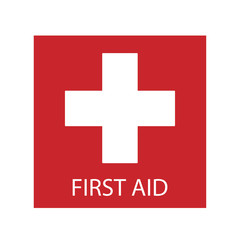 Obraz premium ID: 1350050411 First aid. Medical cross vector icon. Medicinal and pharmacy sign