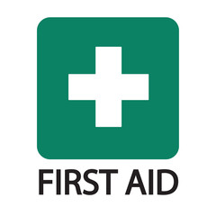 	ID: 1350050411 First aid. Medical cross vector icon. Medicinal and pharmacy sign