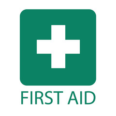 Fototapeta premium ID: 1350050411 First aid. Medical cross vector icon. Medicinal and pharmacy sign