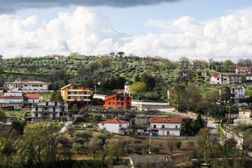 Bellissimo paesaggio d'Italia