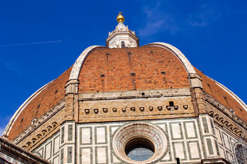 Fototapeta na wymiar Part of Florence cathedral