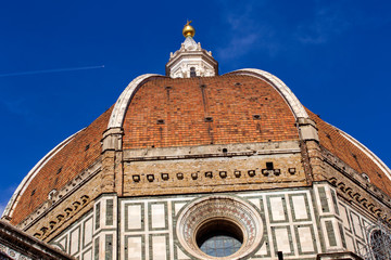Fototapeta na wymiar Part of Florence cathedral