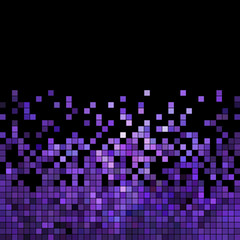 abstract vector square pixel mosaic background