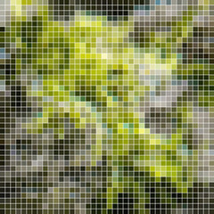 abstract vector square pixel mosaic background