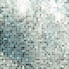abstract vector square pixel mosaic background