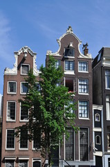 Fototapeta premium Le centre ville d'Amsterdam