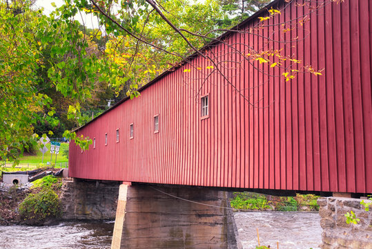 West Cornwall Covered Bridge New England