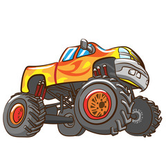 Monster truck vector © pisut