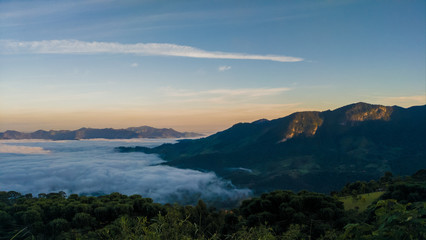 Nature in Serra da Mantiqueira, São Paulo, Brazil