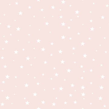 Hand drawn cute vector seamless star pattern, vintage, retro, wedding, greeting card, web template, wallpaper, pattern for kids, baby apparel, fabric, textile, wallpaper, bedding, swaddles, pyjama 