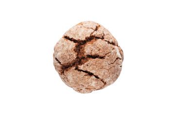 Naklejka premium cookie isolated on white background