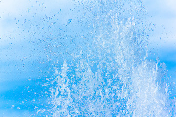 噴水の水しぶき