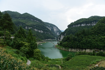 Mount Malu River Scenic Spot in Enshi Tujia and Miao Autonomous Prefecture, China